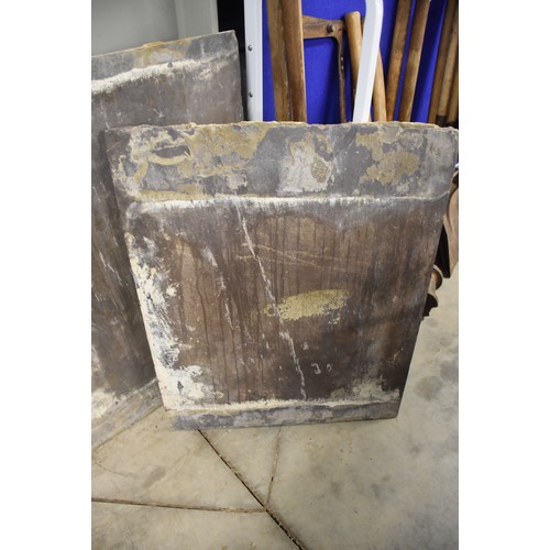 11 - 2 Large Slates (Smallest Approx. 76 x 60cm)