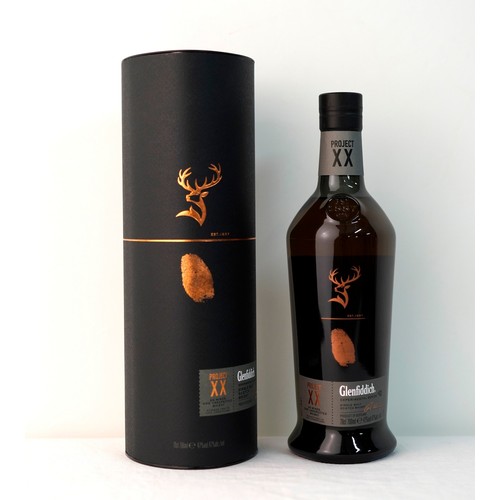 185 - Boxed Bottle of Glenfiddich Project XX Experimental Series 02 Single Malt Scotch Whisky (signed labe... 