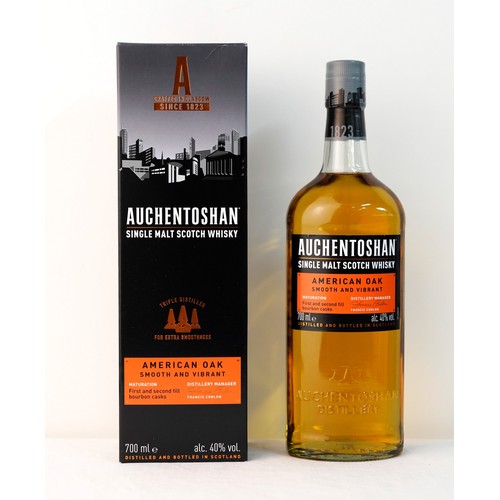 269 - Boxed Bottle of Auchentoshan American Oak Single Malt Scotch Whisky.