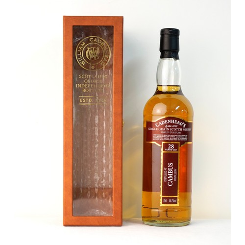 310 - Boxed Bottle of Cadenhead's 28 Year Old Single Grain Scotch Whisky.