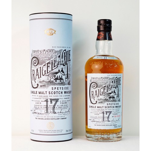 313 - Boxed Bottle of Craigellachie 17 Year Old Speyside Single Malt Scotch Whisky.