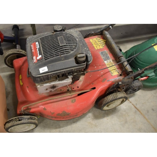 1062 - MTD Yard Machine Petrol Lawnmower