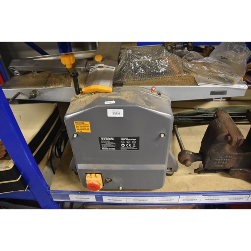 1114 - Titan 1500W Jointer Planer