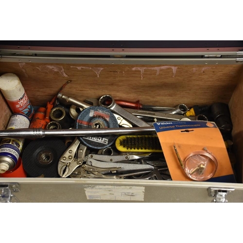 1132 - Box - Spanners, Mole Grips, Breaker Bars, etc