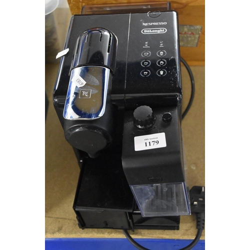 1179 - DeLonghi Nespresso Coffee Maker