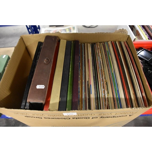 1193 - Box - Assorted LP Records