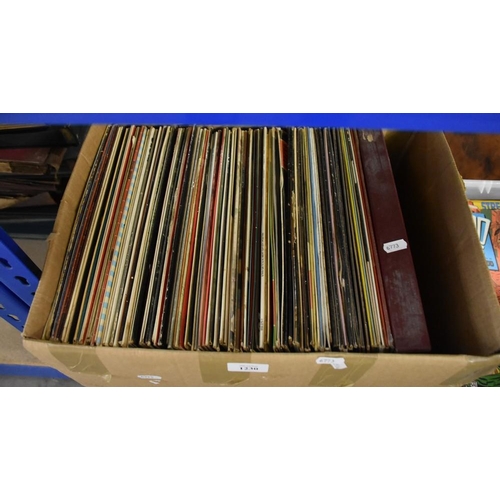 1230 - Box - Assorted LP Records