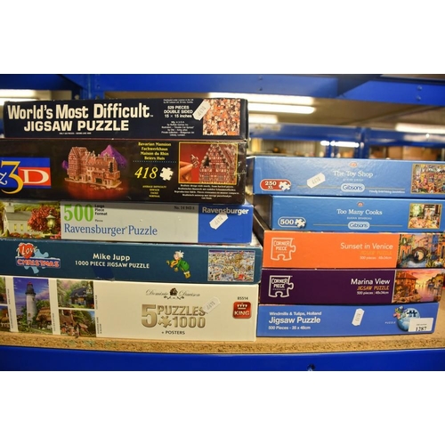 1287 - 10 Assorted Jigsaw Puzzles