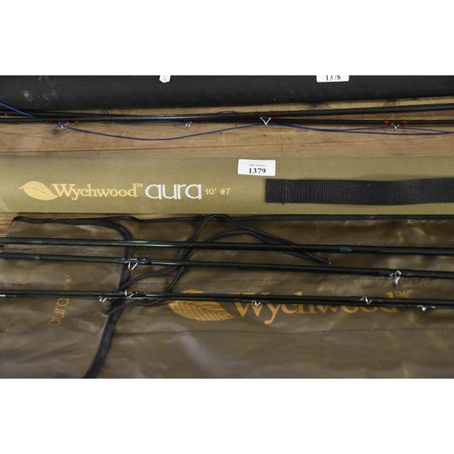 1379 - Wychwood Aura 10ft Fishing Rod & Case