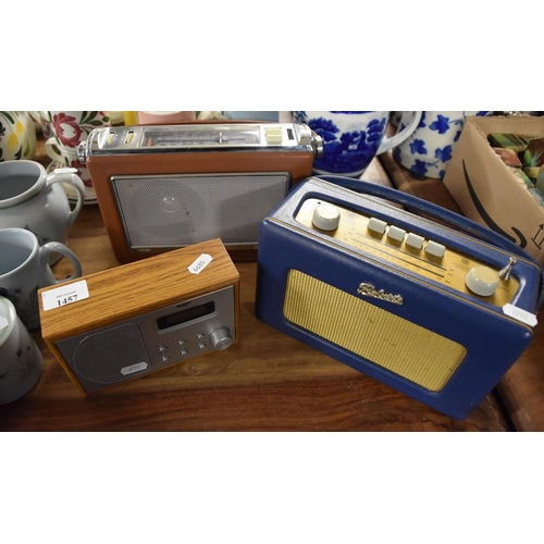 1457 - 3 Vintage Radios