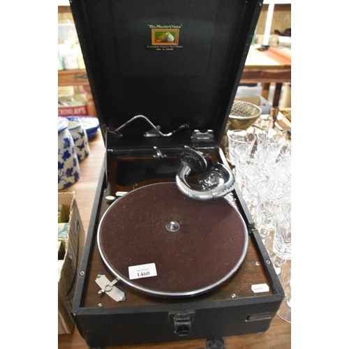 1460 - HMV Gramophone In Case