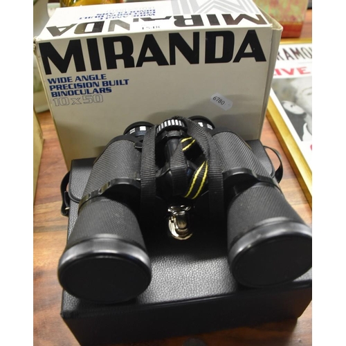 1548 - Pair of Miranda Wide Angle Precision Binoculars