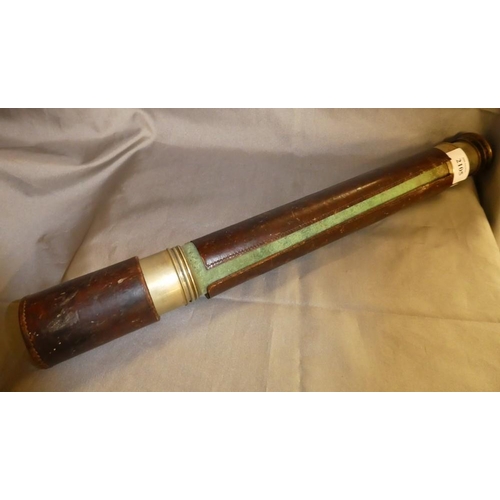 2105 - Military Telescope by W Ottway & Co Ltd, Ealing London, No 825, dated 1939.