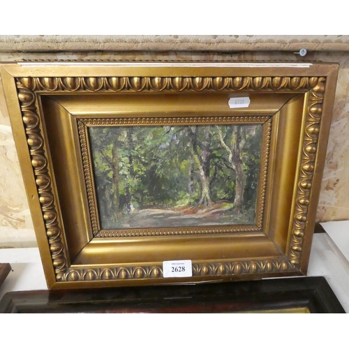 2628 - Framed Oil Painting - 