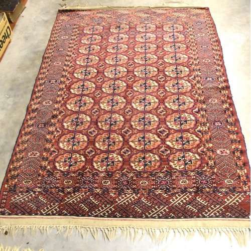 3599 - Antique Bokhara Rug approx 195 x 134cm.