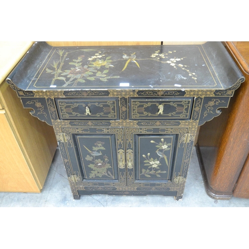 4124 - Chinese Lacquer Sideboard