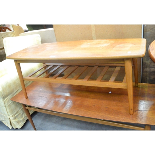 4187 - 2 Vintage Teak Coffee Tables