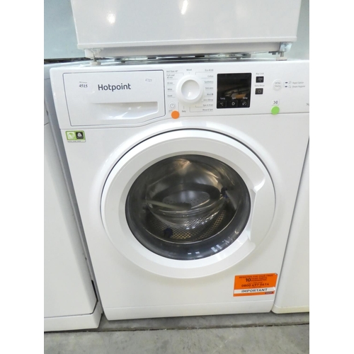 4515 - Hotpoint 7kg Washing Machine - Digital