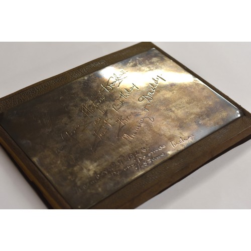 3161 - Well connected Autograph Album plus loose Autographs including Edward VIII, Winston Churchill, Gracy... 