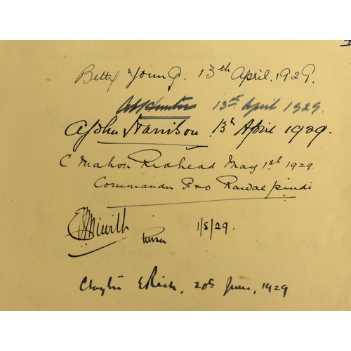 3161 - Well connected Autograph Album plus loose Autographs including Edward VIII, Winston Churchill, Gracy... 