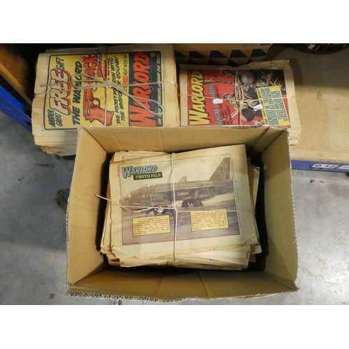 348 - Collection Of Vintage Warlord Magazines