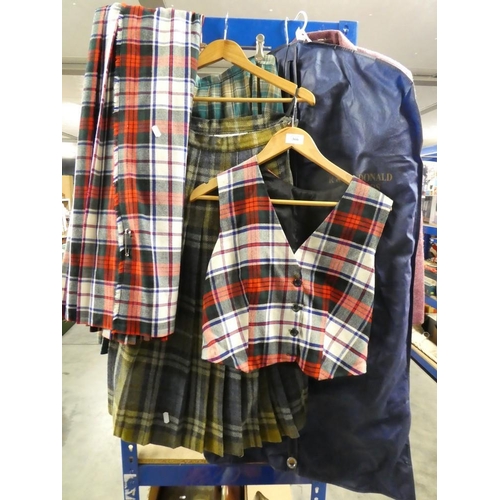 360 - Assorted Kilts & Jackets