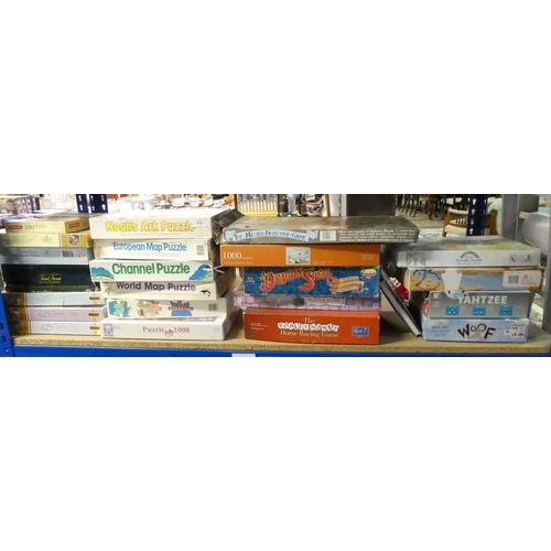 374 - Assorted Jigsaw Puzzles & Board Games