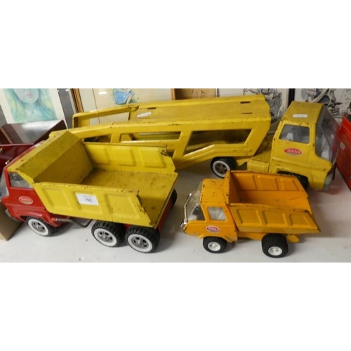 702 - Three Tonka Trucks