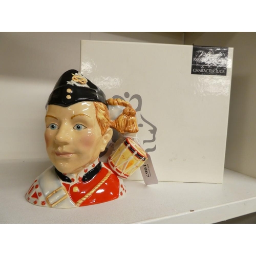 1067 - Royal Doulton Character Jug - North Staffordshire Drummer Boy D7211.