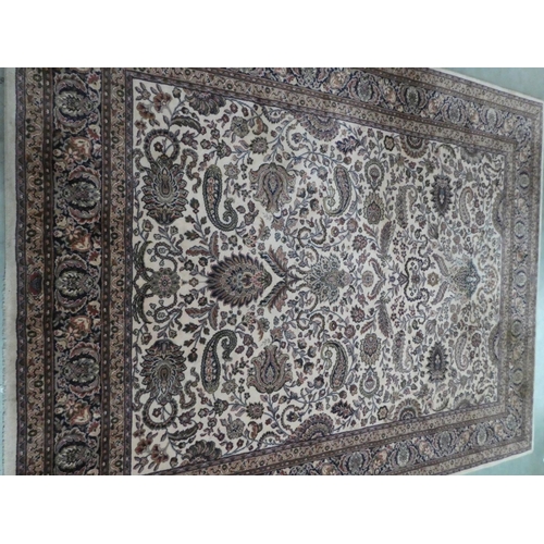 2585 - Persian Design Wool Rug, approx 151 x 198cm.