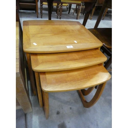 3102 - Vintage Nathan Teak Nest Of 3 Tables