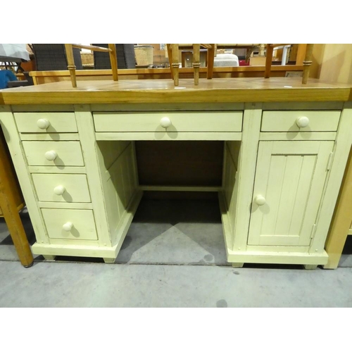 3115 - Painted Oak Dressing Table