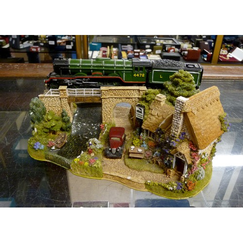 2023 - Collection of Lilliput Lane Buildings.