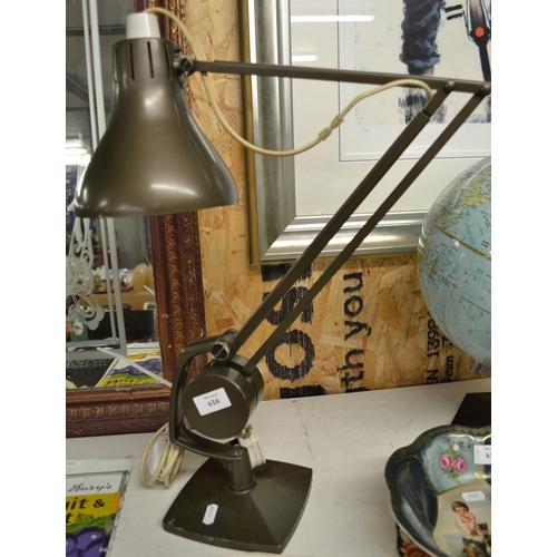 616 - 1950s Horstmann and Hadrill Cantilever Industrial Desk Lamp