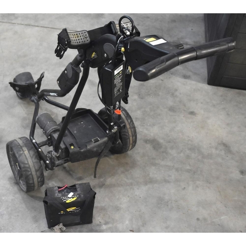 63 - Powakaddy Golf Trolley With Battery & Charger