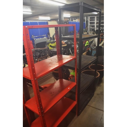 95 - 2 Sets of Workshop Shelving