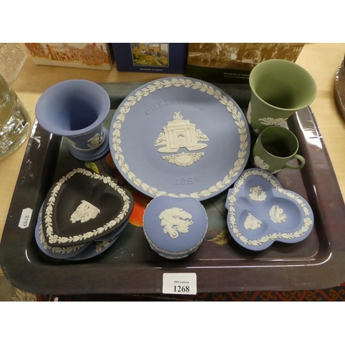 1268 - Assorted Wedgwood Jasper Wares.