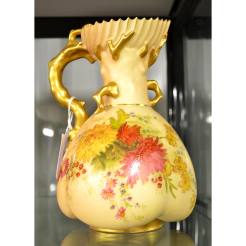 1370 - Royal Worcester Porcelain Jug, approx 20cm tall.