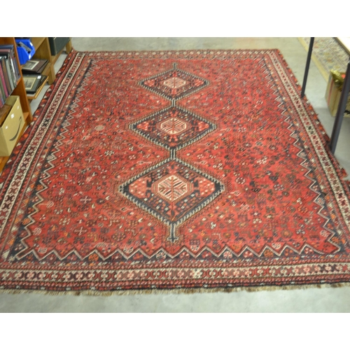 2428 - Large Afghan Wool Rug approx 300 x 222cm.