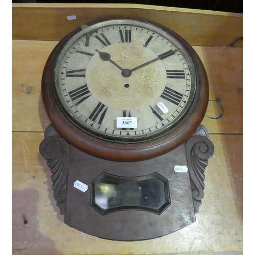 3067 - Victorian Mahogany Wall Clock
Length: 39
Height: 50
Depth: 10
Dimensions in CM and are approximates.