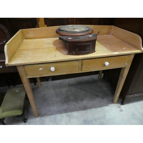 3068 - Victorian Waxed Pine Wash Stand
Length: 110
Height: 82
Depth: 59
Dimensions in CM and are approximat... 