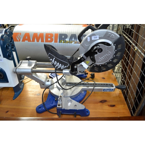 3560 - Sheppard Cross Cut Mitre Saw Model HM100XLU