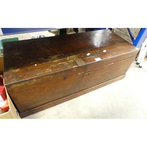 138 - Vintage Mahogany Tool Chest