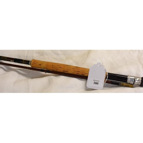 380 - Vintage A.Lee of Redditch 9ft 2 Piece Fishing Rod