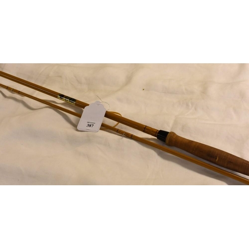 387 - Abu 9ft 2 Piece Fishing Rod