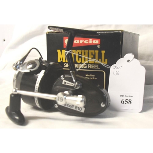 658 - Garcia Mitchell 810 Spinning Reel with Original Packaging