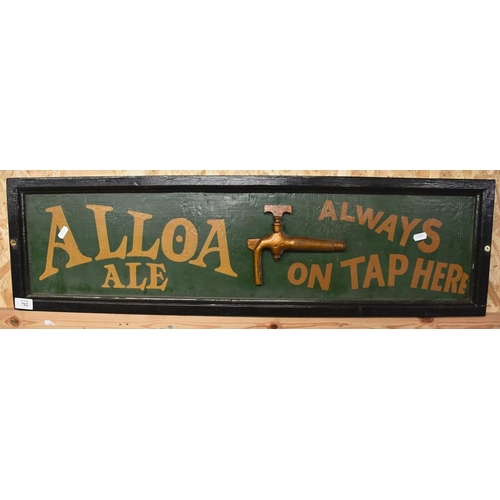 712 - Painted Sign 'Alloa Ale'