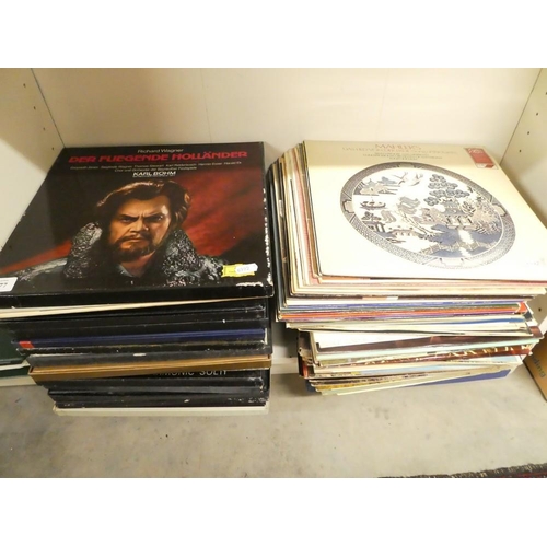 1077 - Large Collection of Assorted Classical Vinyl LP Records