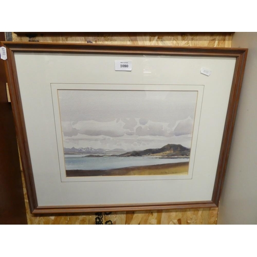 1080 - Framed Watercolour - 