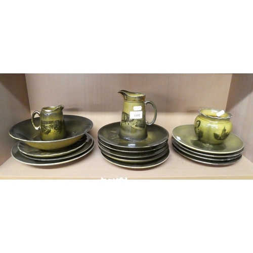 1152 - Ridgway Plates, Jugs, Fern Pot etc.